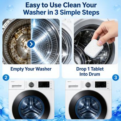 Velloriia® WASHING MACHINE CLEANER TABLETS