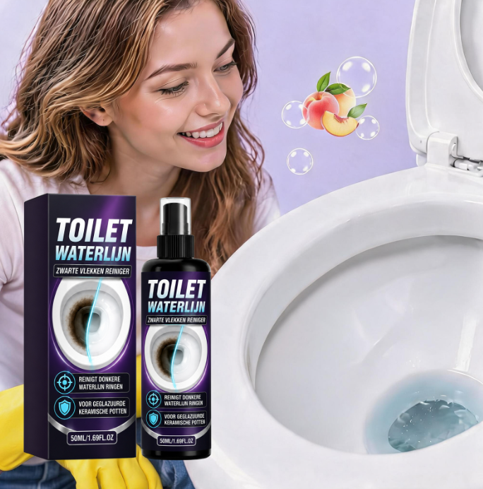 🚽 TOILET WATERLINE CLEANER — TARGET STUBBORN WATERLINE RINGS, DARK STAINS &amp; EVERYDAY TOILET BOWL BUILDUP RIGHT WHERE THEY START