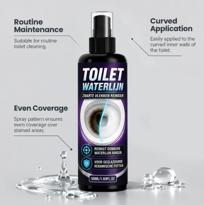 🚽 TOILET WATERLINE CLEANER — TARGET STUBBORN WATERLINE RINGS, DARK STAINS &amp; EVERYDAY TOILET BOWL BUILDUP RIGHT WHERE THEY START