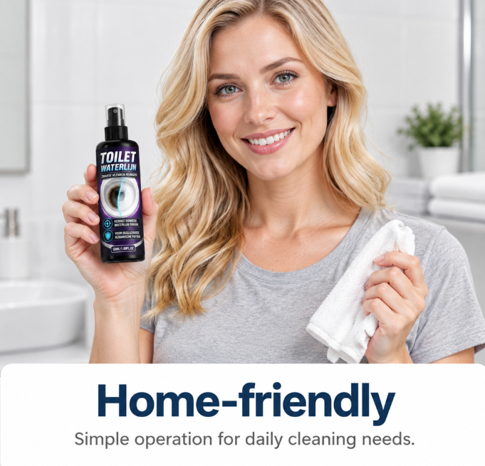 🚽 TOILET WATERLINE CLEANER — TARGET STUBBORN WATERLINE RINGS, DARK STAINS &amp; EVERYDAY TOILET BOWL BUILDUP RIGHT WHERE THEY START