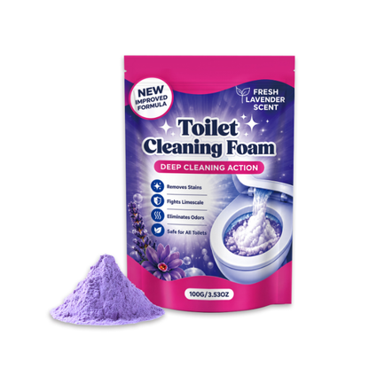 VELLORIIA® TOILET CLEANING FOAM POWDER — POUR IT IN, WATCH THE FOAM RISE &amp; GIVE YOUR TOILET BOWL THE DEEP-CLEANING RESET IT’S BEEN WAITING FOR