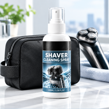 🪒 VELLORIIA® SHAVER CLEANING SPRAY — GIVE THE SHAVER THAT TOUCHES YOUR FACE EVERY MORNING THE CLEANING ROUTINE IT DESERVES
