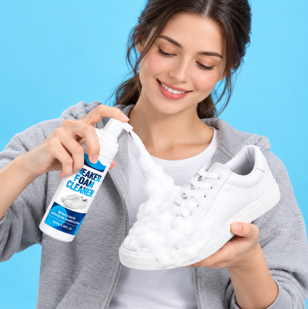 👟 VELLORIIA® SNEAKER FOAM CLEANER — RICH FOAM FOR EVERYDAY DIRT, MUD &amp; THE MESSES THAT MAKE YOUR FAVORITE SNEAKERS LOOK OLDER THAN THEY REALLY ARE