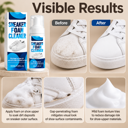👟 VELLORIIA® SNEAKER FOAM CLEANER — RICH FOAM FOR EVERYDAY DIRT, MUD &amp; THE MESSES THAT MAKE YOUR FAVORITE SNEAKERS LOOK OLDER THAN THEY REALLY ARE